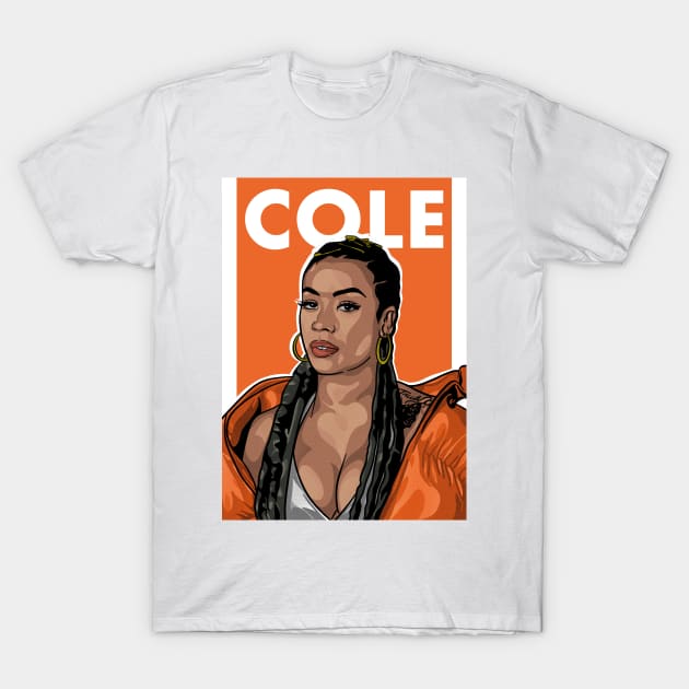 Keyshia Cole T-Shirt by Rekayasabumi